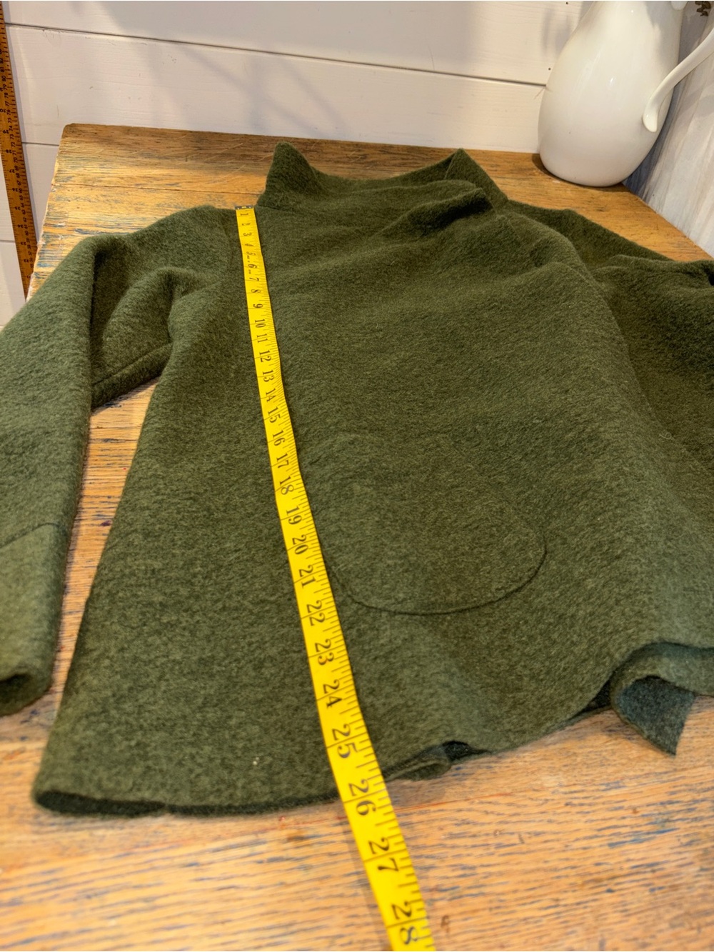 Martino Midali Olive Wool Blend Jacket – Size L - Picture 12 of 12